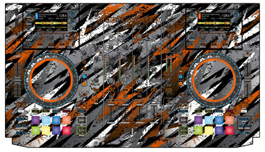 Denon DJ MCX 8000 Skin Sparkasm Orange